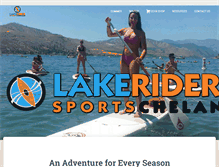 Tablet Screenshot of lakeridersports.com